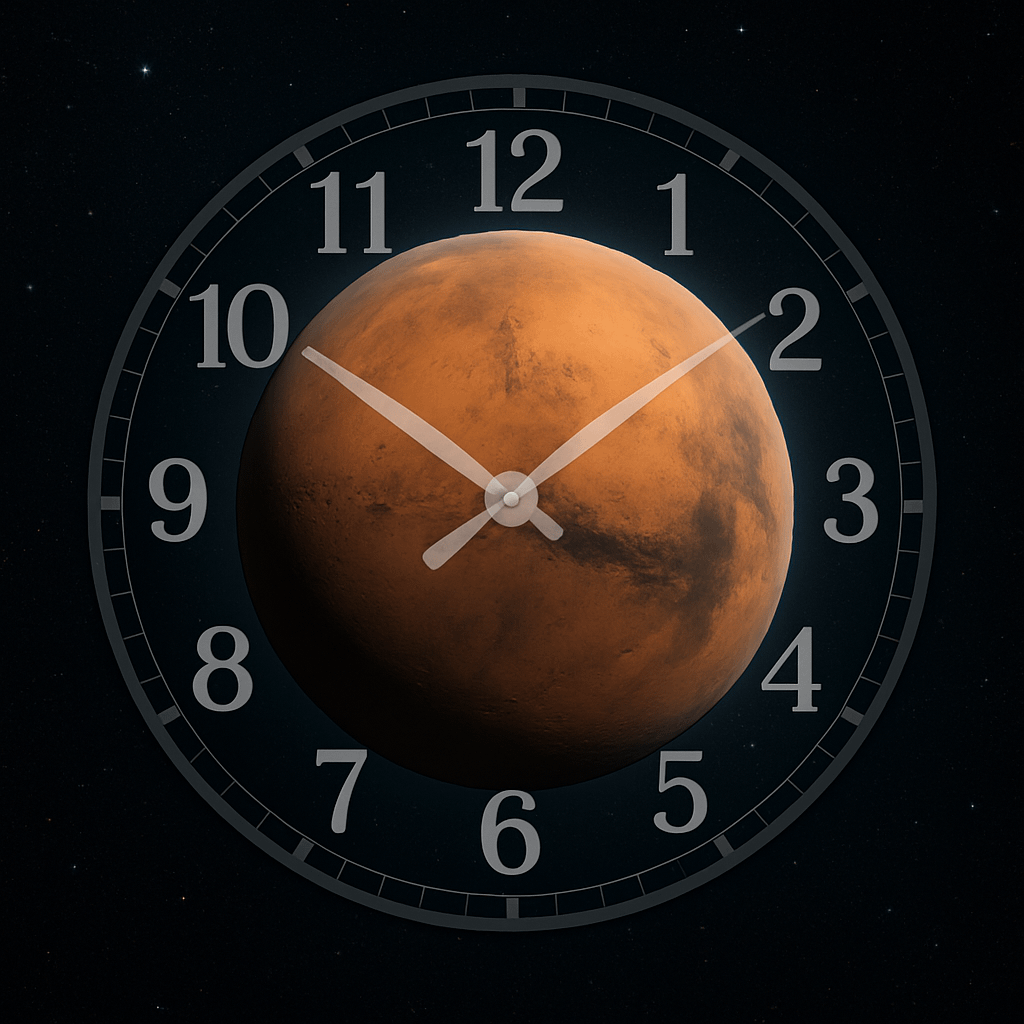 A Martian day is 25 hours?!